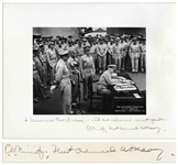 Admiral Chester Nimitz 14 x 11 Signed Photo of the Japanese Surrender